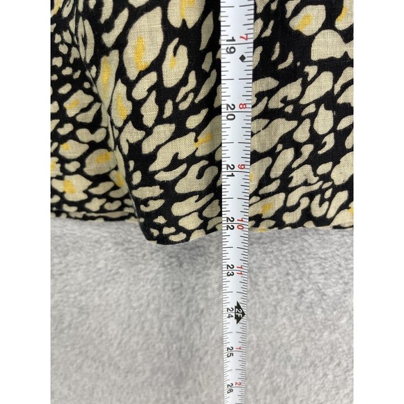 Yaly Couture Women's A Line Skirt Tulip Animal Print Lined Pleat Size Small - Picture 10 of 10